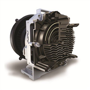 Oljefri scrollluftkompressor